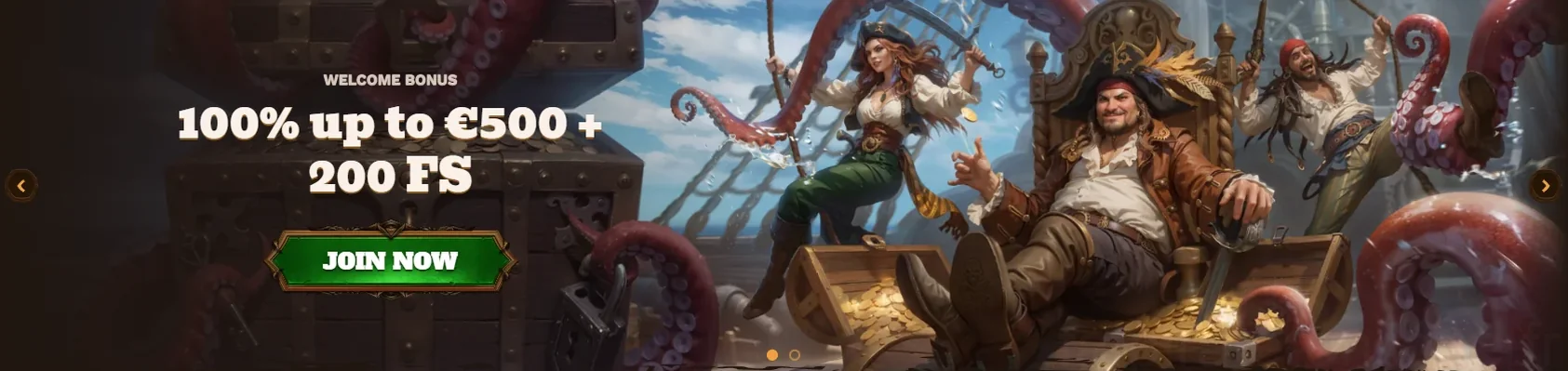 FatPirate Casino Bienvenue